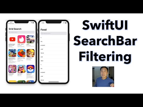 SwiftUI 2.0 How to Build a Search Bar with Filtering