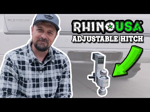 RhinoUSA Adjustable Hitch Review - One Hitch to Rule Them All!