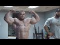 5'5 235lb 21 year old Bodybuilder Dominic Triveline Trains Shoulders and Arms