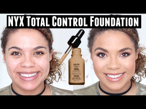 NYX Total Control Drop Foundation Review (Oily Skin) | samantha jane Video