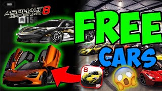 How To Get CARS For FREE in Asphalt 8! (New Method)