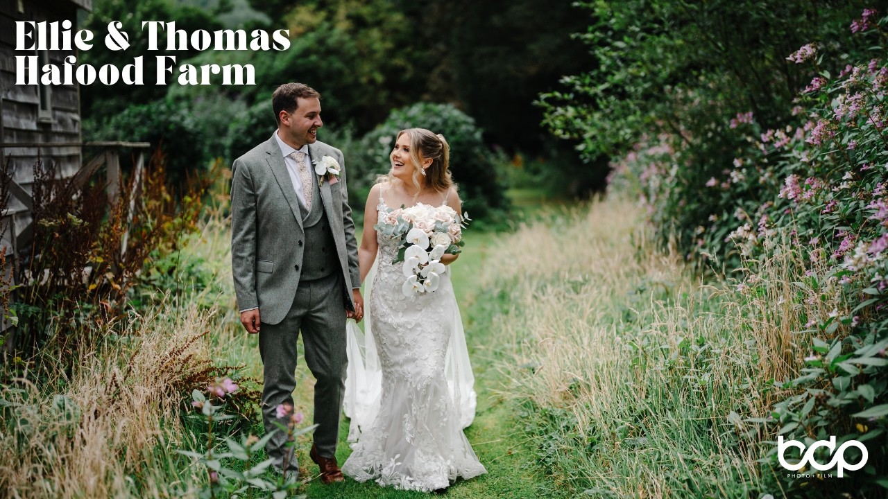 Hafod Farm wedding photography and film