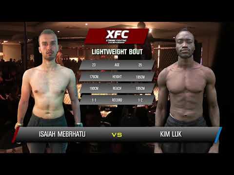 XFC Demolition 1 Kim Luk vs Isaiah Mebrhatu Lose