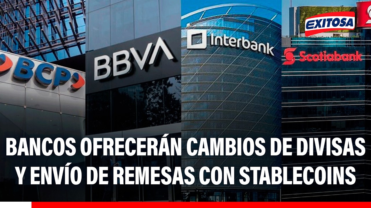 🔴🔵 Bancos ofrecerán cambios de divisas y envío de remesas con stablecoins