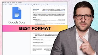 Create a FREE CV in Google Docs (2024) | [BEST FORMAT]