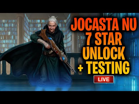 Jocasta Nu 7 Star Unlock + Testing LIVE - 3v3 Grand Arena