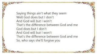 Holly Cole - God Will Lyrics