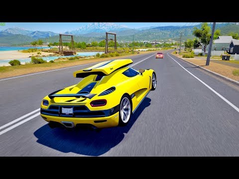 Koenigsegg Agera with 1400 HP in Goliath - Forza Horizon 3 GoPro