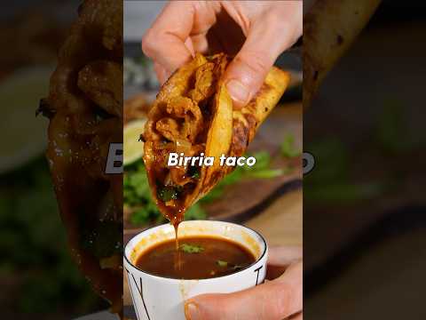 BIRRIA TACOS but vegan 🌱