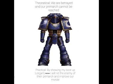 30k Ultramarines vs 40k Ultramarines | Warhammer 40k meme dub