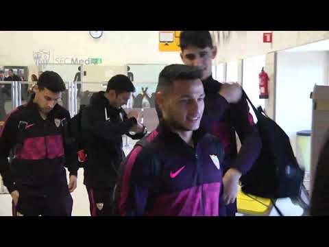 El Sevilla FC aterriza en Cantabria