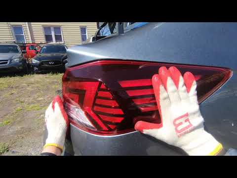 HOW TO REPLACE TAIL LIGHT BULBS ON Hyundai ELANTRA 2019 2020 2021 2022 2023 2024 REMOVE BRAKE