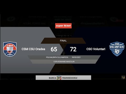 Cupa României 2021 (FINALA): CSM CSU Oradea - CSO Voluntari
