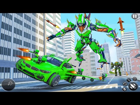 Dragon Robot Car Game: Robot Transforming Game #1. Android Gameplay club