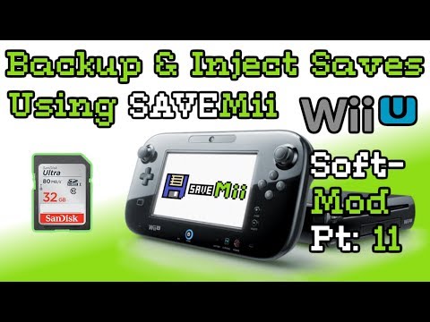 How to Soft-mod WiiU - Pt: 11 - How to Backup and Restore Saves w/ SaveMii Mod