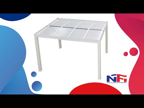 SUNRISE-Pergola Polycarbonate autoportée