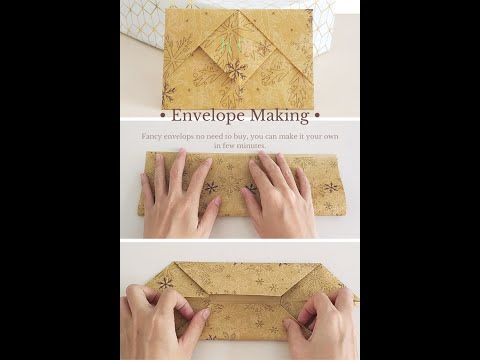 How to make diy envelope for invitation #Shorts