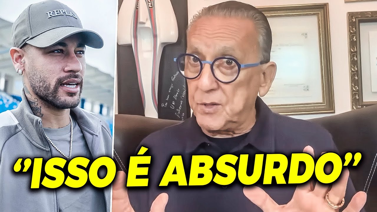 GALVÃO BUENO DETONOU CONTRATO DE NEYMAR NO SANTOS E JOGADOR FAZ PRONUNCIAMENTO EMOCIONANTE!