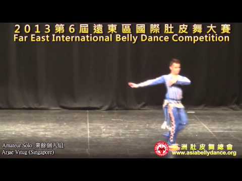2013 第6屆遠東區國際肚皮舞大賽-Amateur Solo業餘個人組-03-Arjae Vitug (Singapore)