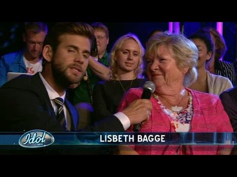 Anders Bagges mamma i Idol-publiken - Idol Sverige (TV4)