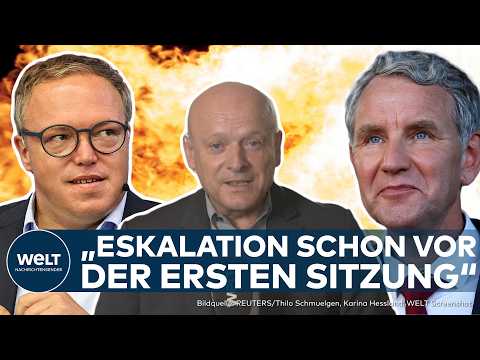 NACH LANDTAGSWAHL IN THÜRINGEN: Konstituierung eines Landtages wird eine große Herausforderung