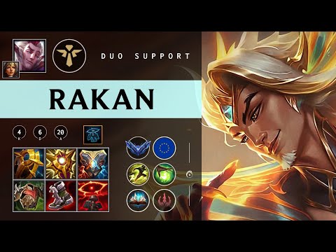 Rakan Support vs Pyke - EUW Diamond Patch 26.01