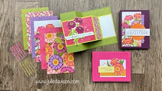*LIVE* FREE CLASS! 3 Cards with Stampin