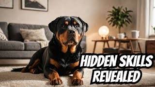 You Won't Believe the Hidden Talents of Rottweilers!
