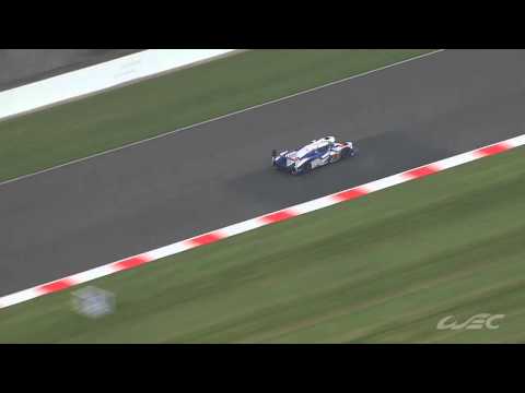 Helicopter shot of TOYOTA8 as leader