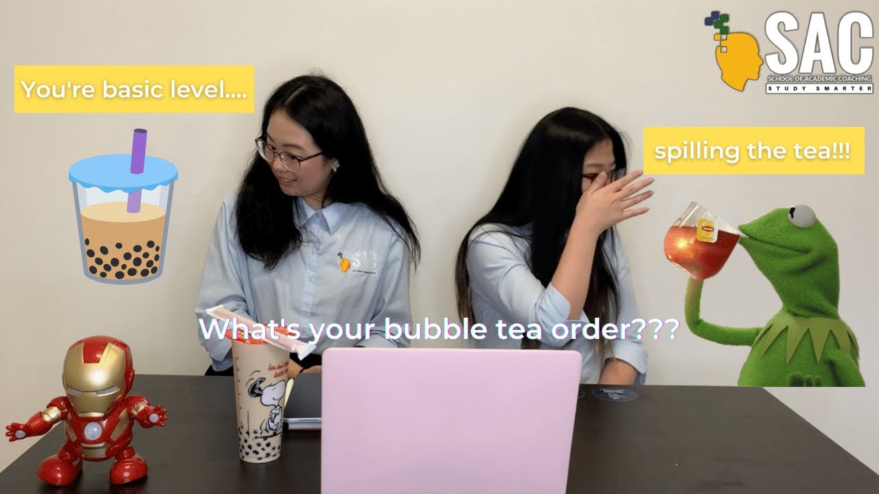 What Your Bubble Tea Order Says About You