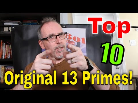 GotBot Counts Down: Top 10 Original 13 Primes