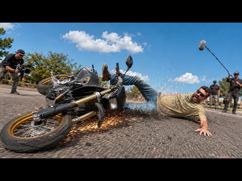 I Tried Hollywood Motorcycle Stunt Riding