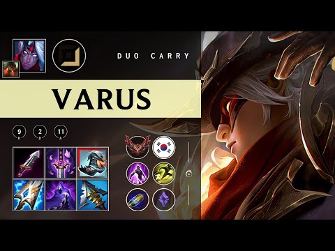 Varus ADC vs Mel - KR Grandmaster Patch 25.22