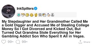 My Stepdaughter and Her Grandmother Called Me a Gold Digger and Accused Me of Stealing College...