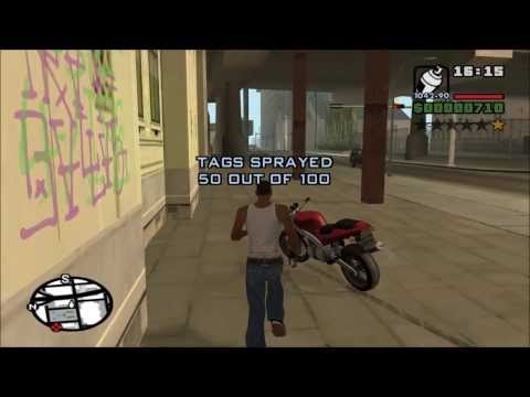 GTA San Andreas (PC) 100% Walkthrough Part 5 [1080p]