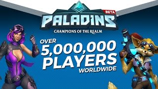 В бету Paladins играют свыше пяти миллионов игроков