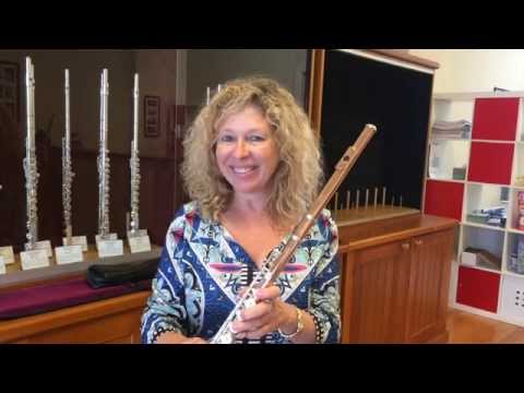 Choosing a new flute: Jane Rutter plays new Haynes Gold Flute