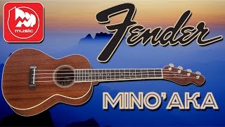 Video thumbnail for FENDER UKULELE MINO'AKA - укулеле а-ля Fender by PopMusicRu