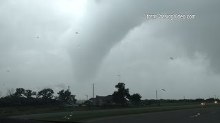 Marlow, OK Tornado And Severe Storm B-Roll - 5/8/2016