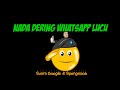 Nada Dering Lucu WhatsApp