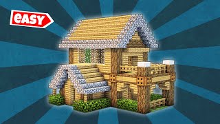 Minecraft Easy Survival House Tutorial🛠️