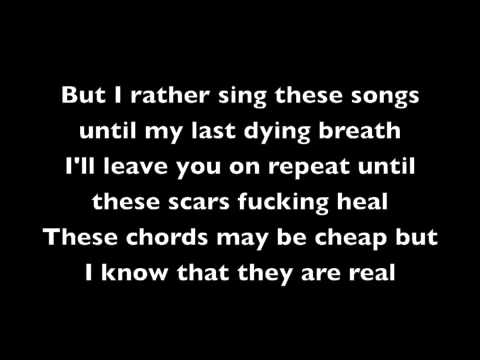 dead chords by dead rejects lyrics