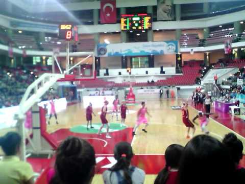 AGÜ SPOR-galatasaray play-off maçı