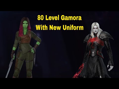 80 Level Gamora New Uniform Review And WBL Knull Performance - Marvel Future Fight