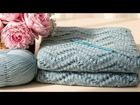 🔥МЕГА - ШИКАРНЫЙ "ЗИГЗАГ". 👌🧶Гениально и просто! /Crochet pattern for beginners