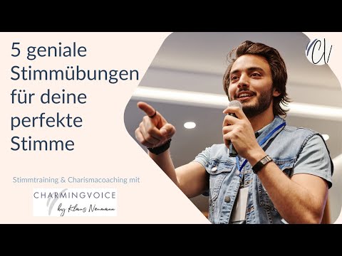 Stimmtraining - 5 geniale Stimmübungen für deine perfekte Stimme