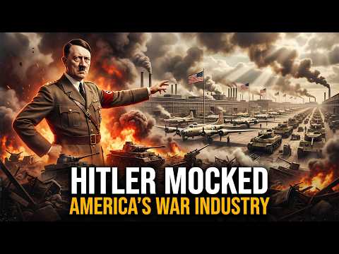 Hitler Mocked America’s War Industry… Then the Numbers Crushed His Strategy