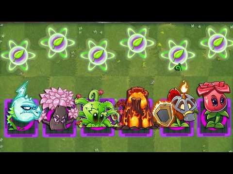 Pvz 2 Challenge - Ranking All New Plants LEVEL 1 vs Mummified Gargantuar Zombie