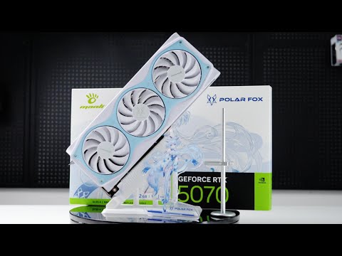 Unboxing Manli Polar Fox GeForce RTX 5070