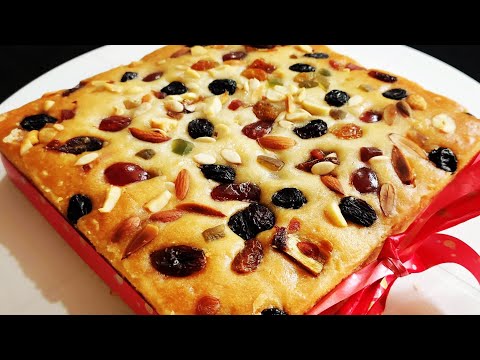Eggless Fruit Cake Recipe | Christmas Fruit Cake | Easy Christmas Recipe | Fruit Cake Recipe